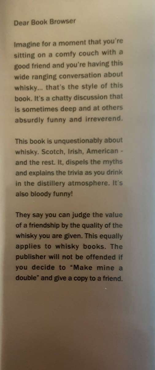 My Whisky Companion A Conversation Around Scotch, Irish & American Whiskies by Don Paul