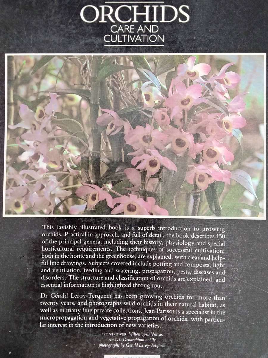 Orchids Care and Cultivation by Gerald Leroy Terquem & Jean Parisot