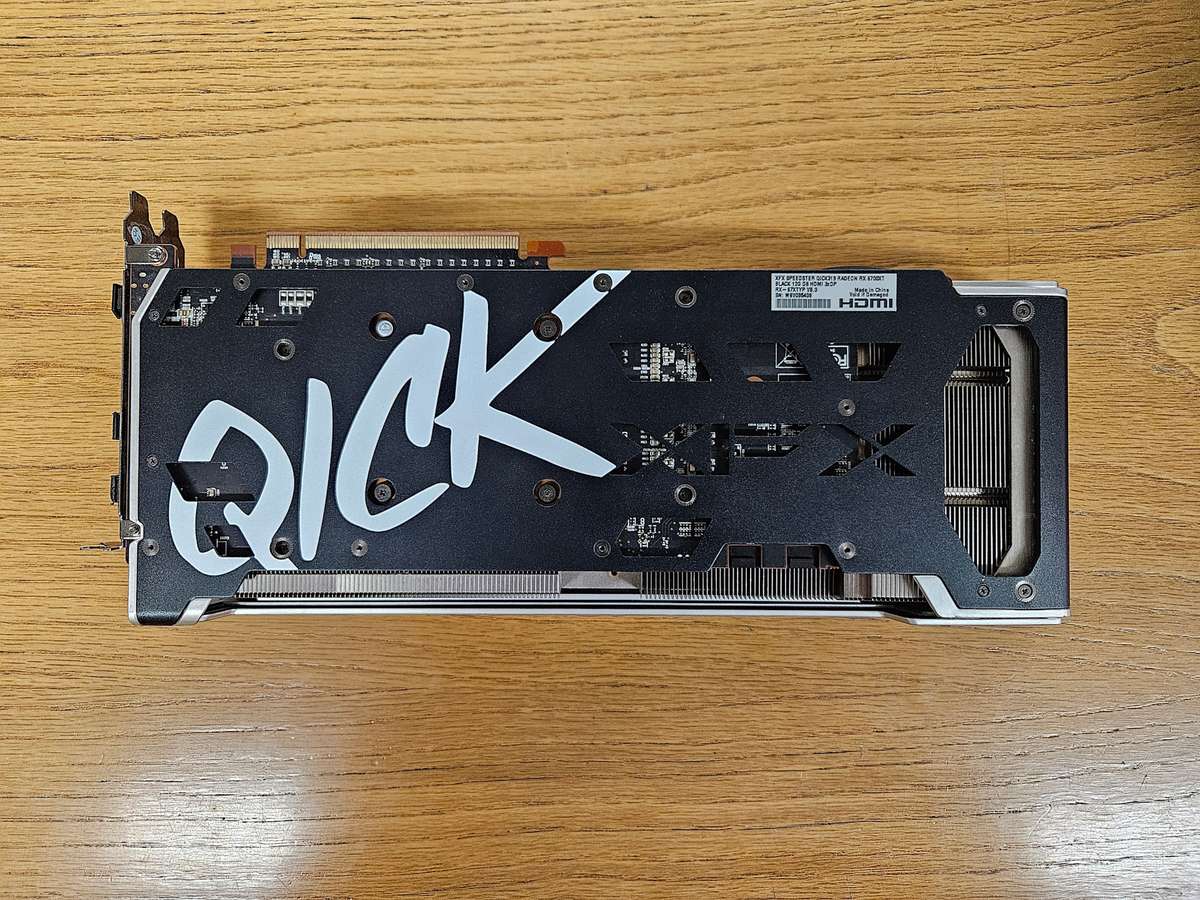 XFX Radeon RX 6700 XT Speedster QICK319 Black