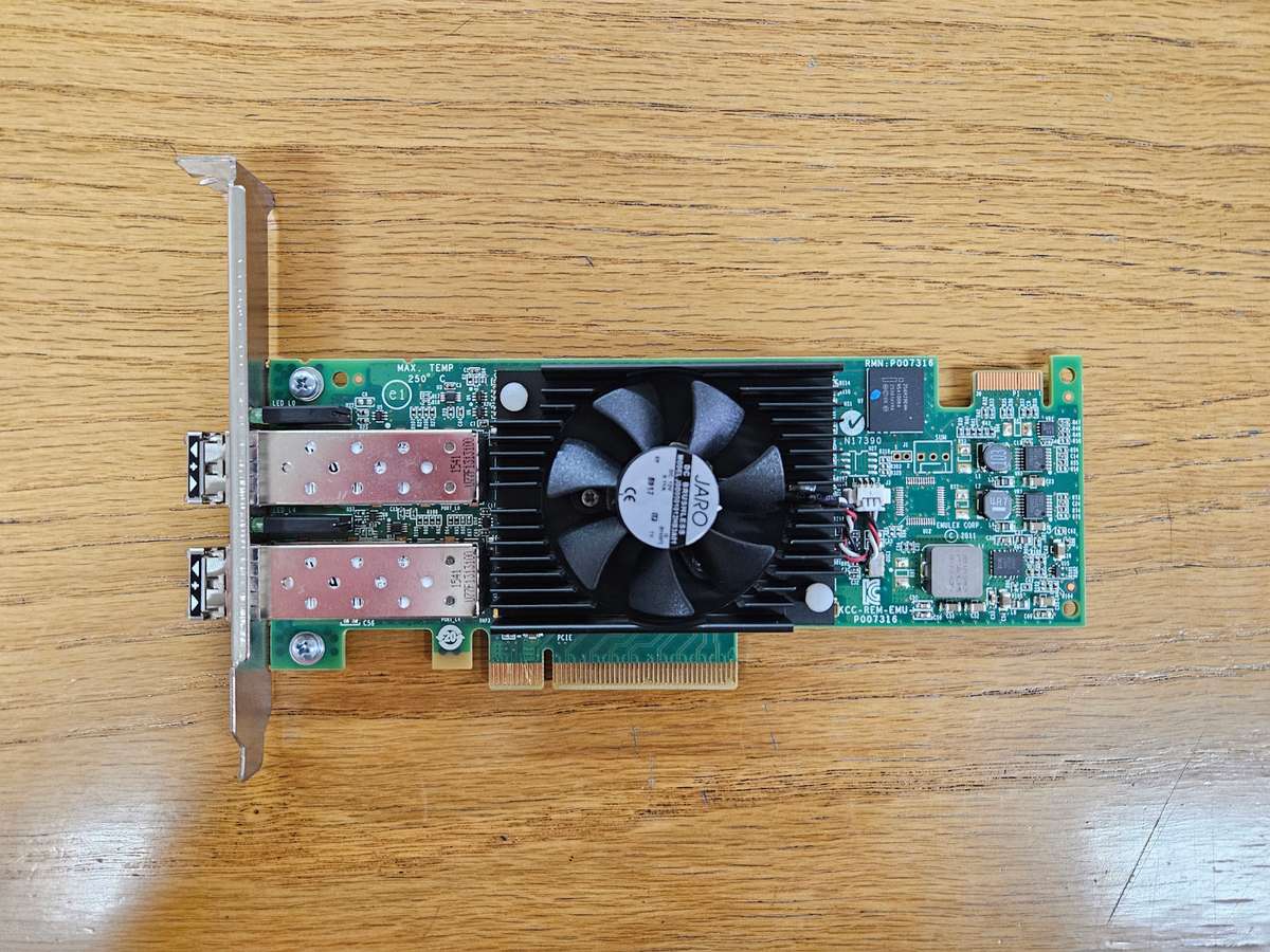 16Gb SFP NIC - Emulex LPE16002 Full Height w/ SFP Modules
