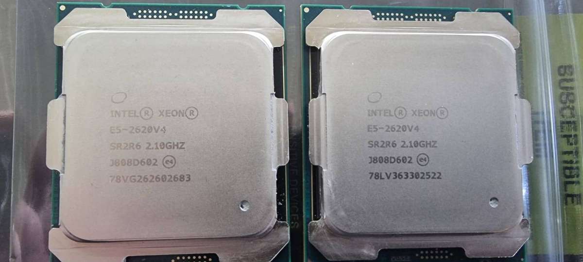 Intel Xeon E5-2620v4 Pair (2x CPUs)