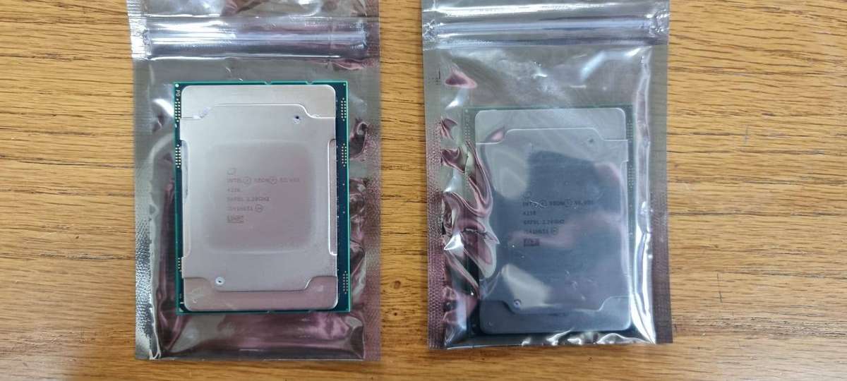 Intel Xeon Silver 4210 Pair (2x CPUs)