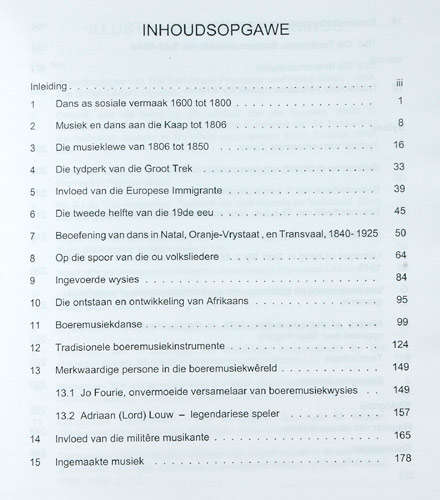 Die Ontstaan en Ontwikkeling van Boeremusiek -- Wal Schultz