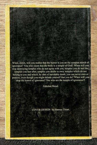 Memoirs of a Closet Guerrilla -- Zebulon Dread