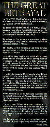 The Great Betrayal -- Ian Smith