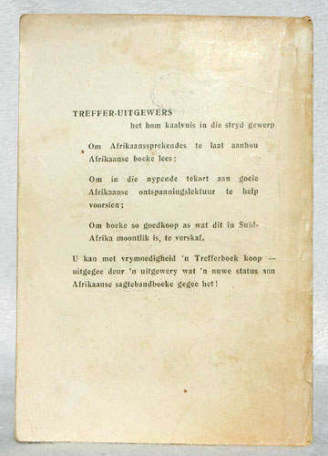 Die Laaste Koeël -- Gerrit du Plessis