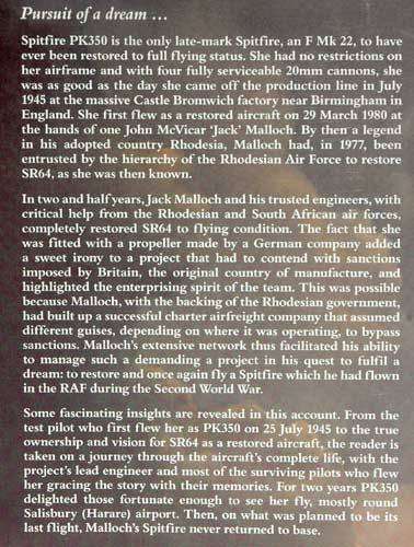 Malloch's Spitfire - The Story and Restoration of PK350 -- Nick Meikle