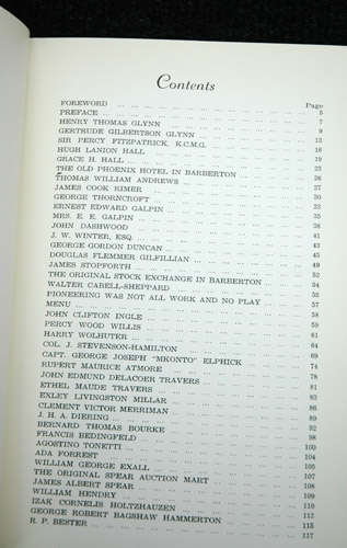 Some Lowveld Pioneers