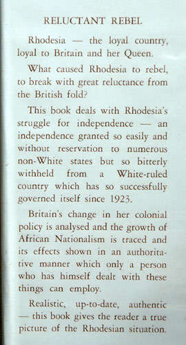 Reluctant Rebel -- B G Spurling