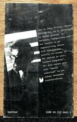 Slegs vir Blankes -- Cees de Jong