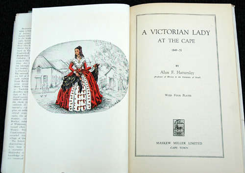 Victorian Lady at the Cape - Lucy Gray 1849-1855 -- Prof. A.F. Hattersley