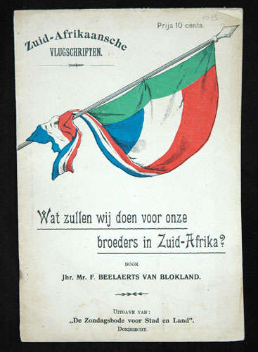 Zuid-Afrikaansche Vlugschriften - Wat zullen wij doen voor onze Broeders in Zuid-Afrika?