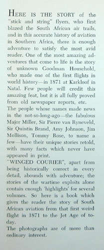 Winged Courier -- Harry Klein (Signed copy)