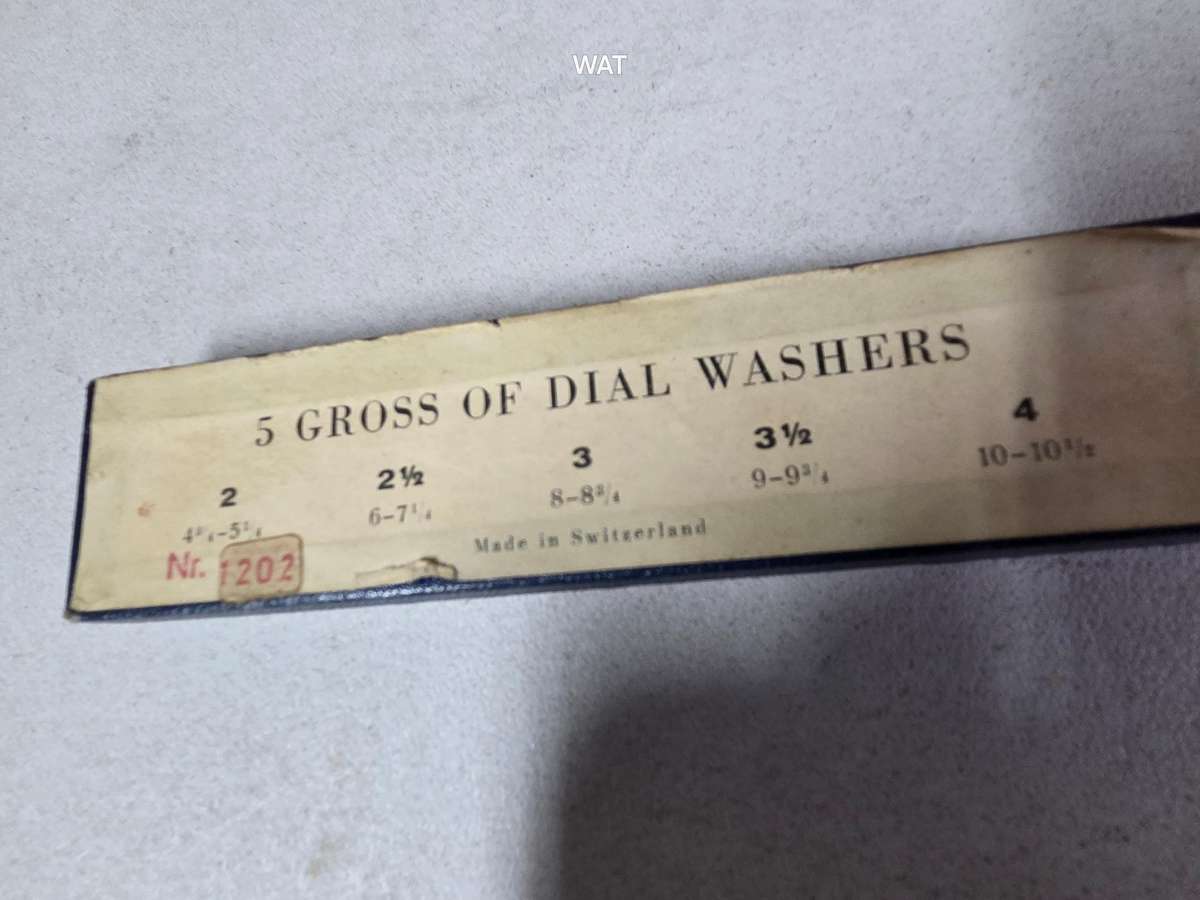 New Mixed Dial Washers