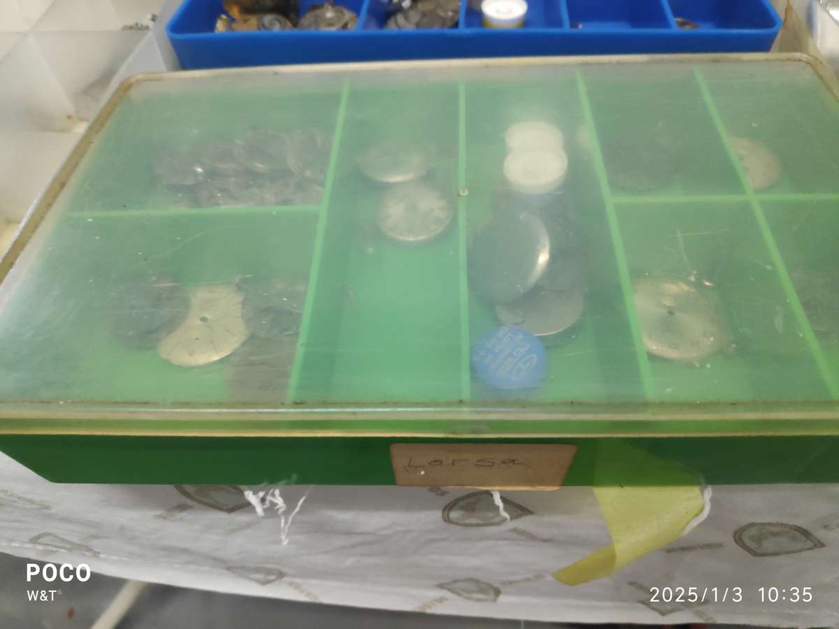 Mixed Lot of watch parts  Citizen/FHF/MST/Lorsa/Rectangular Cases/Quartz/ORIS