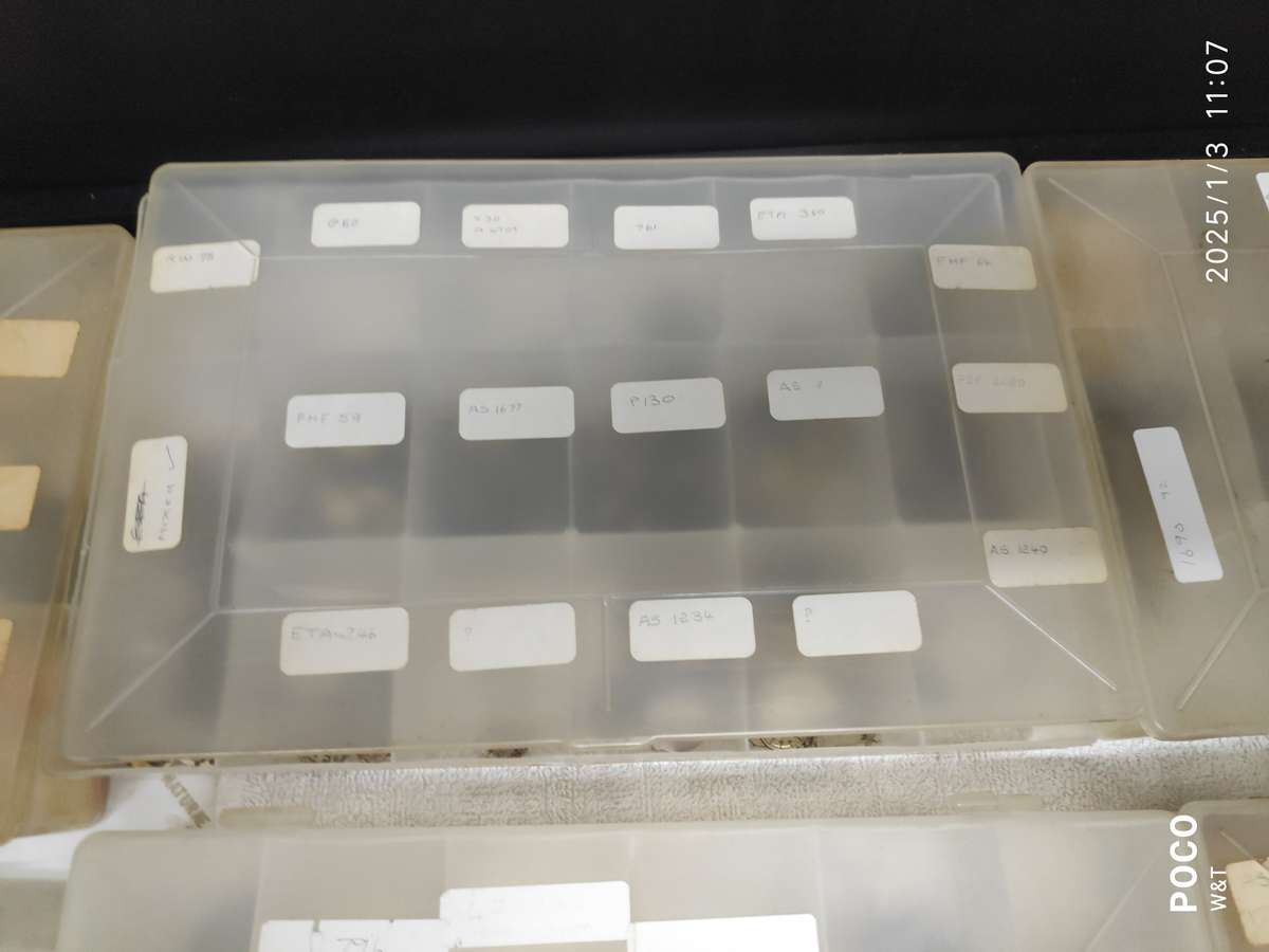 Mixed Lot of watch parts ORIS/CYMA/AS/Certina/Durowe