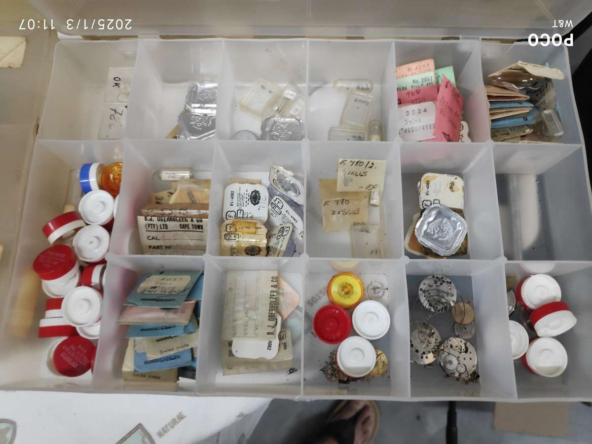 Mixed Lot of watch parts ORIS/CYMA/AS/Certina/Durowe