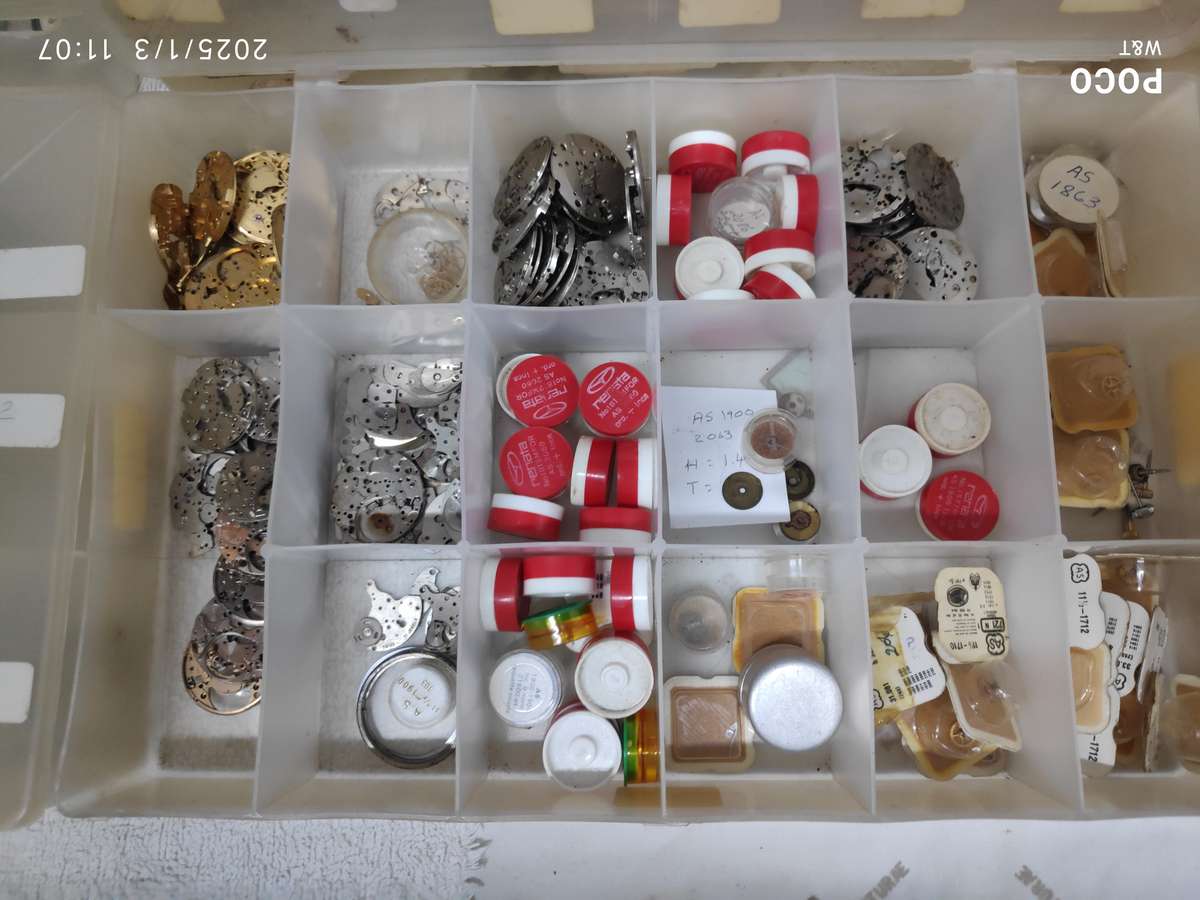 Mixed Lot of watch parts ORIS/CYMA/AS/Certina/Durowe