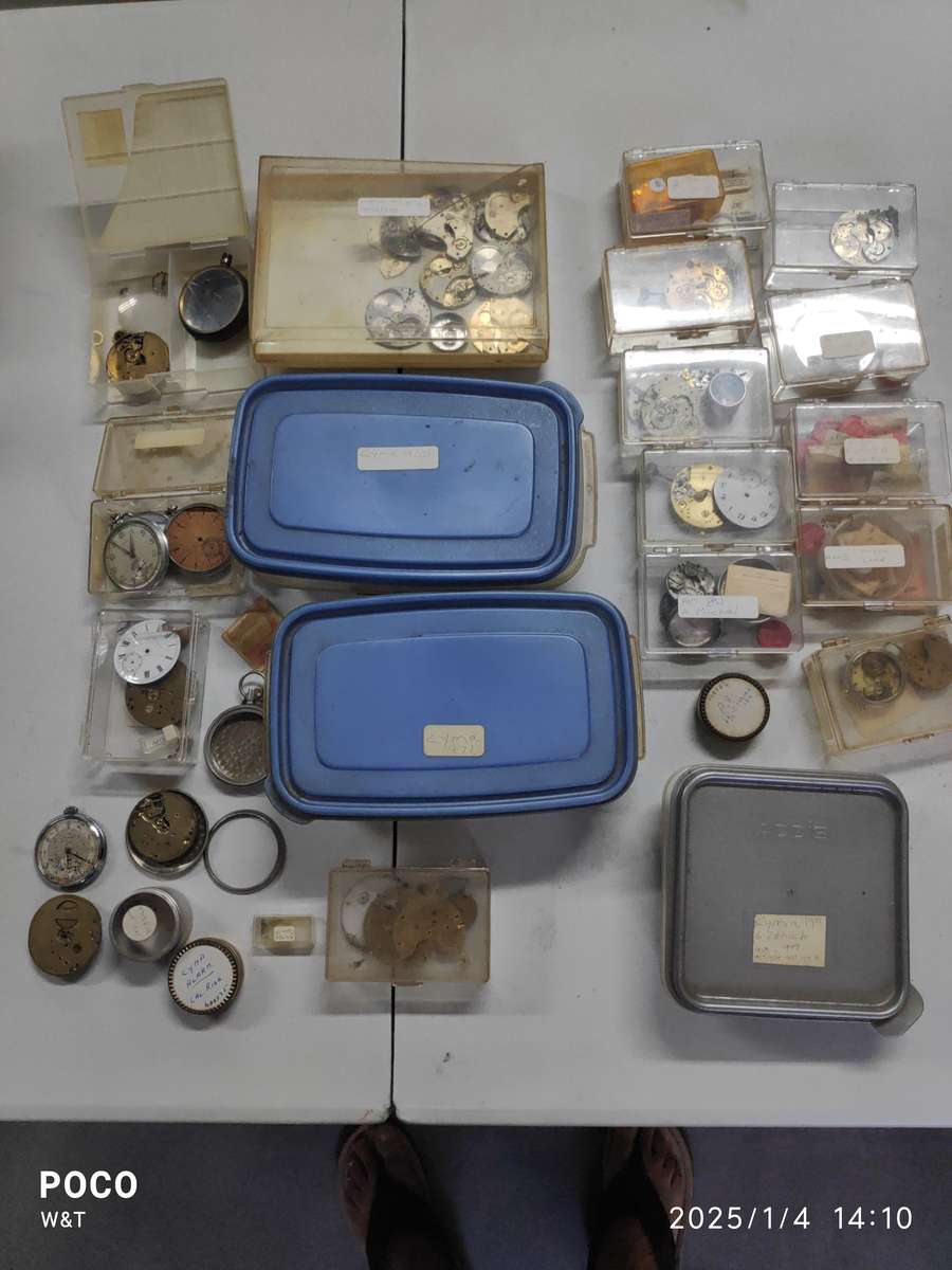 Pocket Watch Movements and Parts - Cyma and others