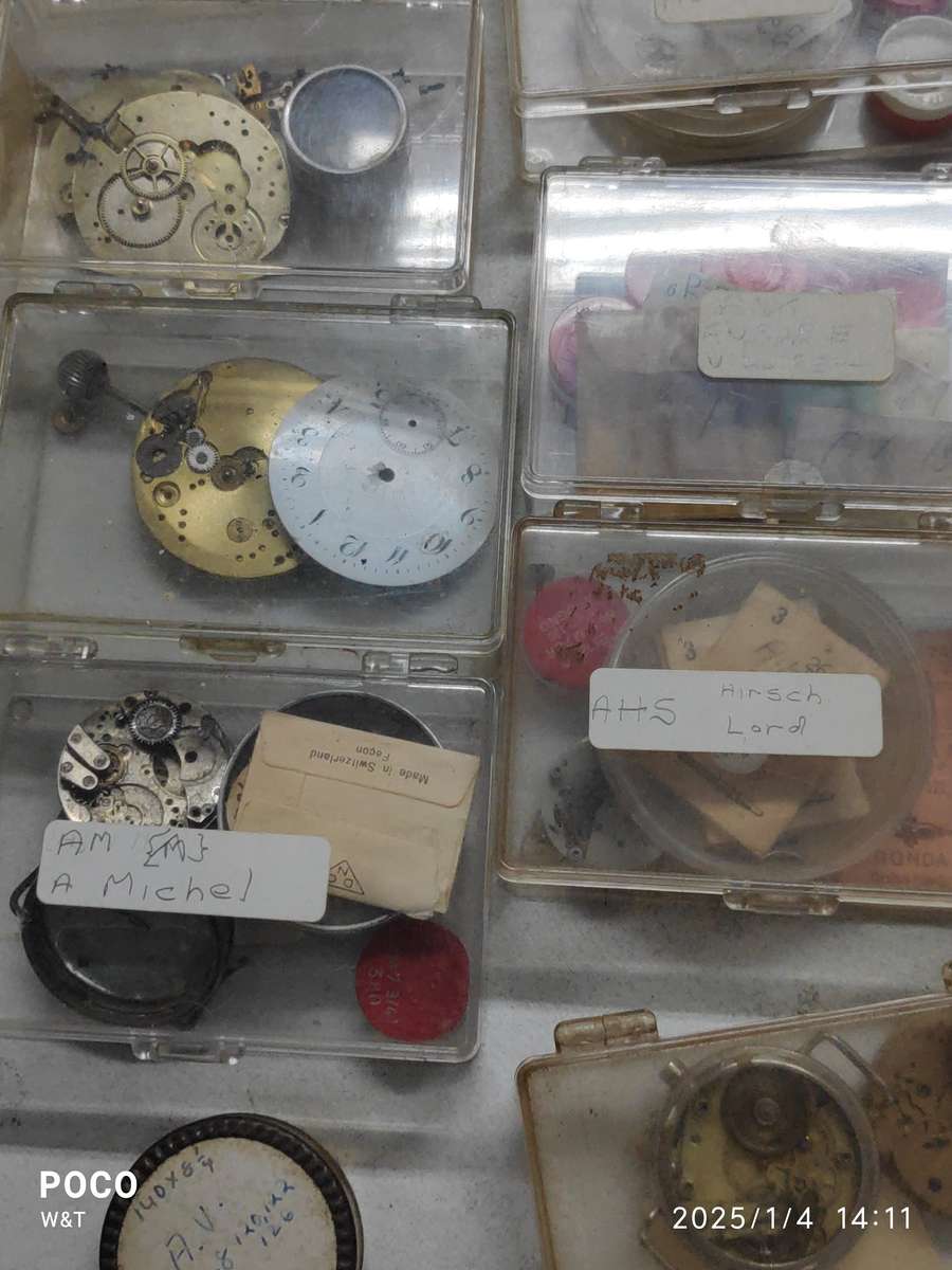 Pocket Watch Movements and Parts - Cyma and others