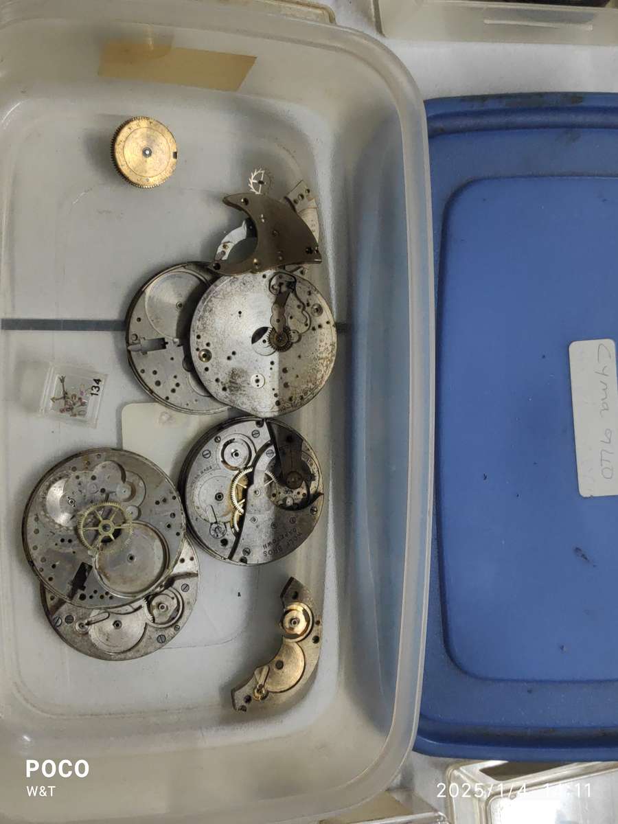 Pocket Watch Movements and Parts - Cyma and others