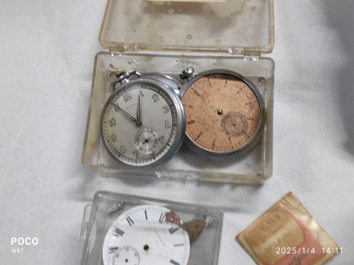 Pocket Watch Movements and Parts - Cyma and others