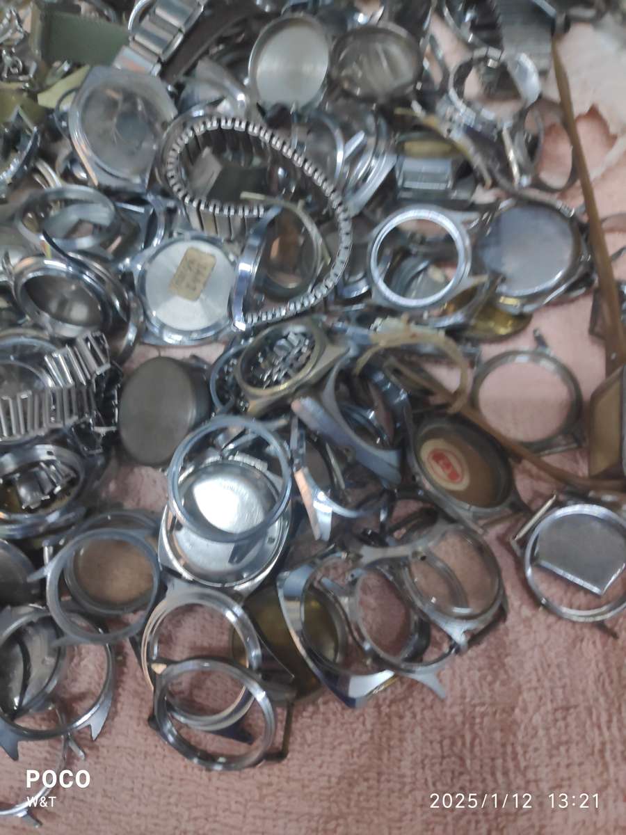 Mixed lot of Stainless Steel cases