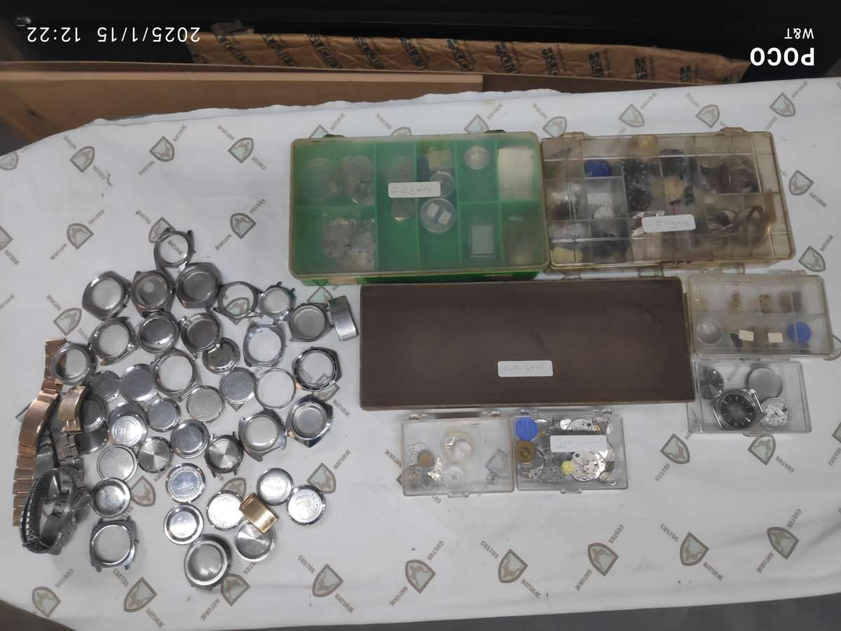 Citizen Lot of parts cases project watches