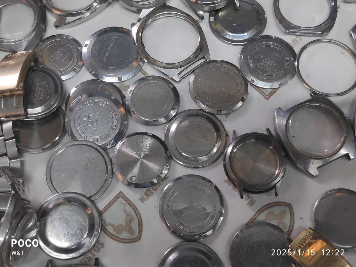 Citizen Lot of parts cases project watches