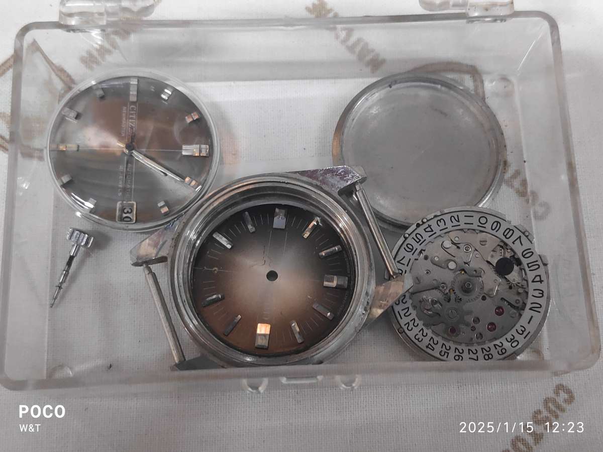 Citizen Lot of parts cases project watches