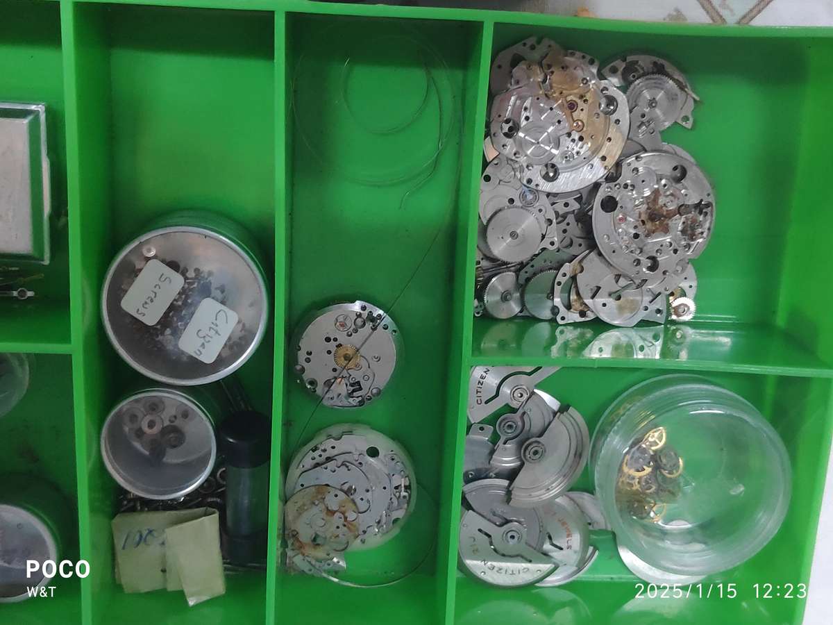 Citizen Lot of parts cases project watches