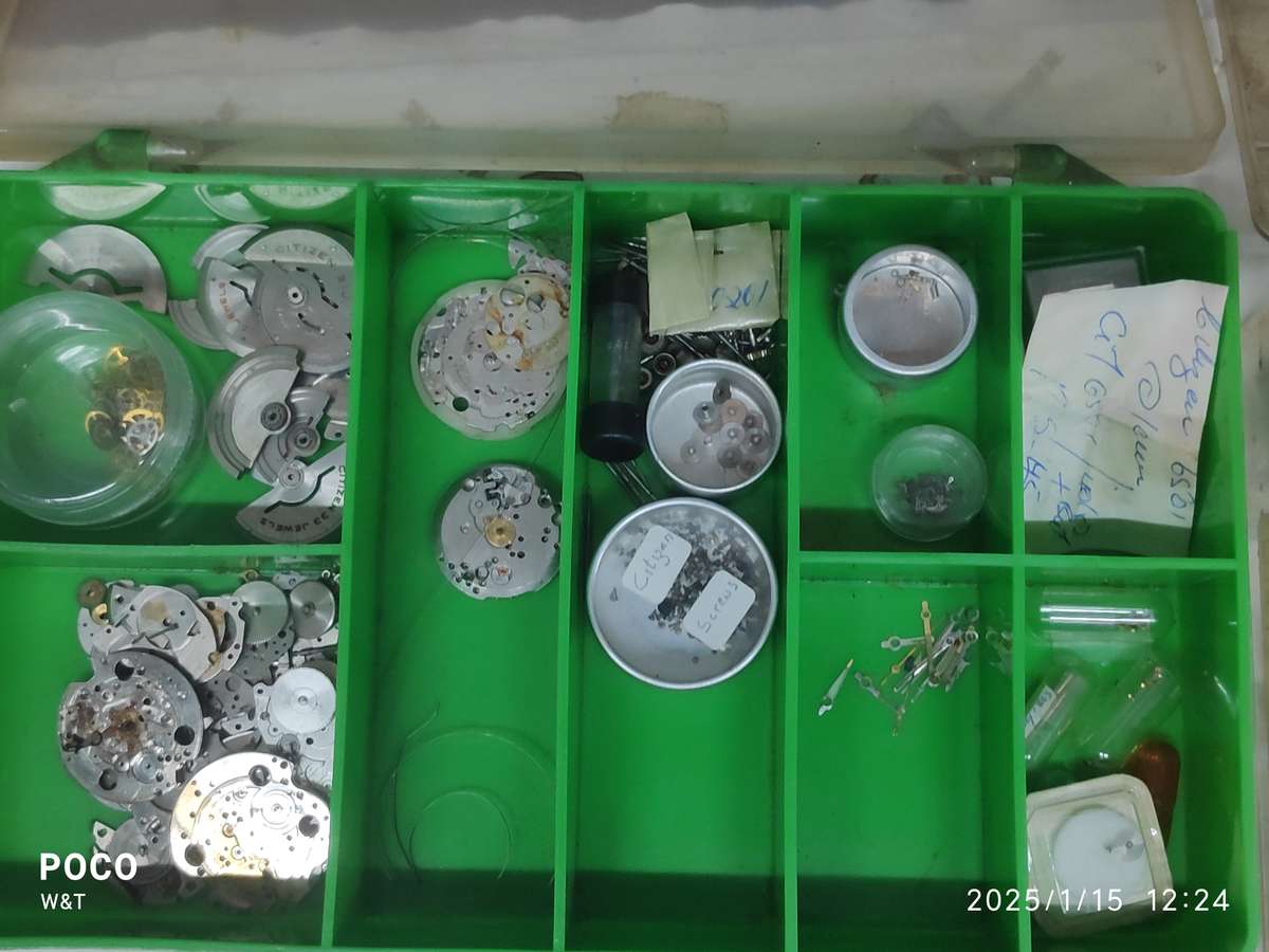 Citizen Lot of parts cases project watches