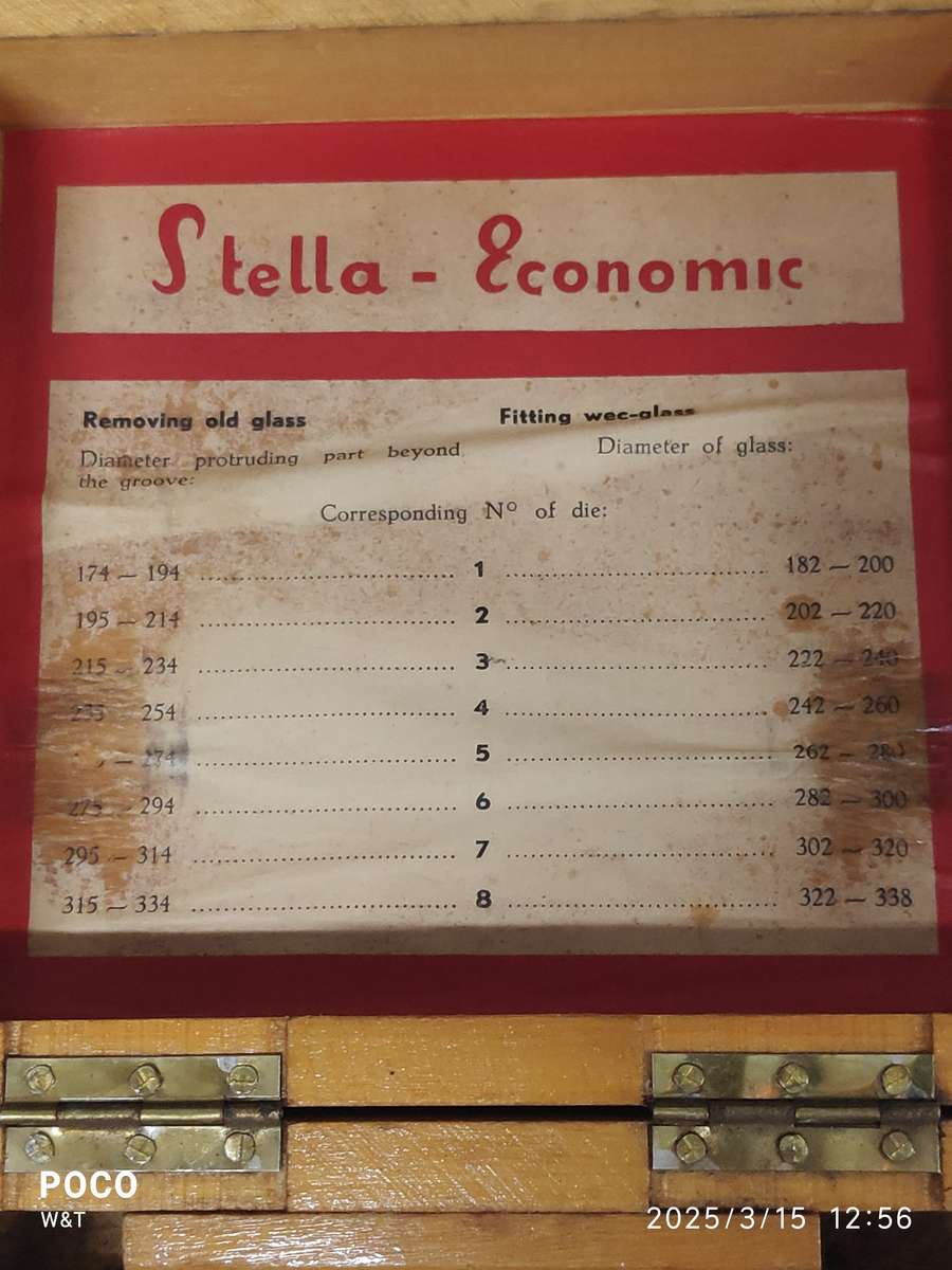 Stella Glass Removing Fitting Tool