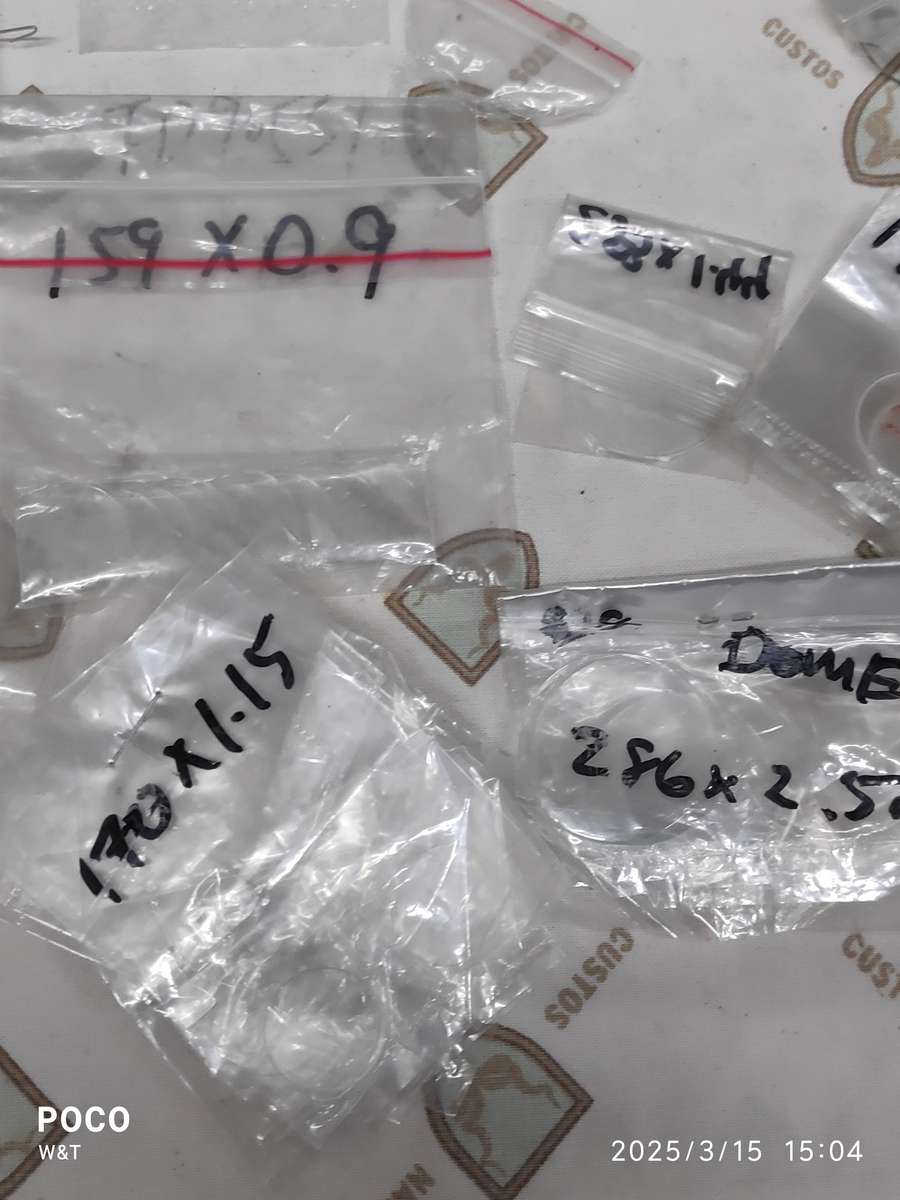 New Mixed Mineral Watch Glass