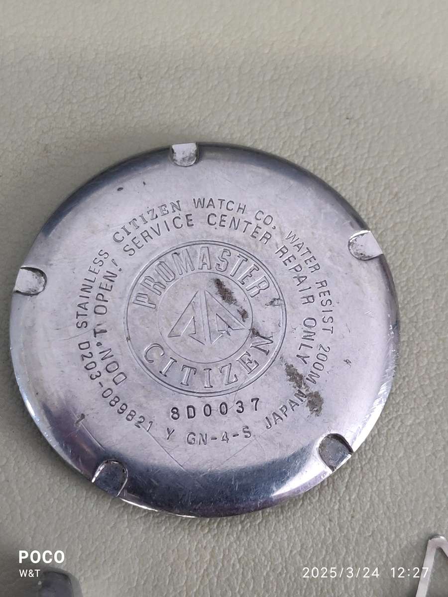 Citizen Promaster D203-089821 for parts