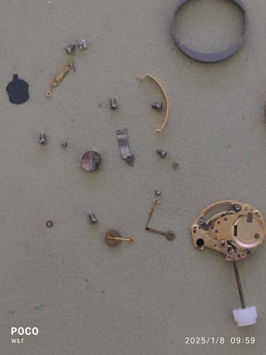 Tissot Rock watch parts project