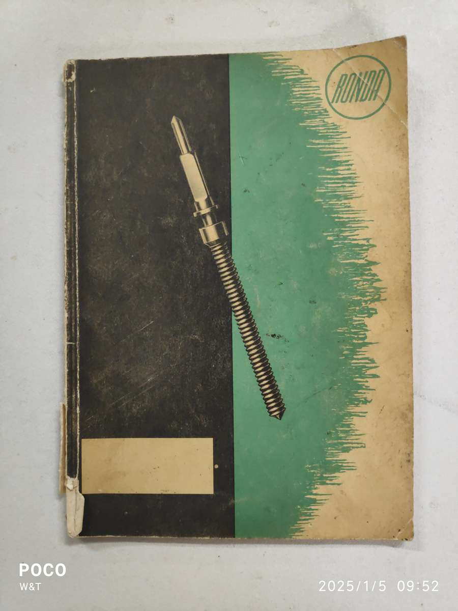 Ronda Book of Stems and replacements