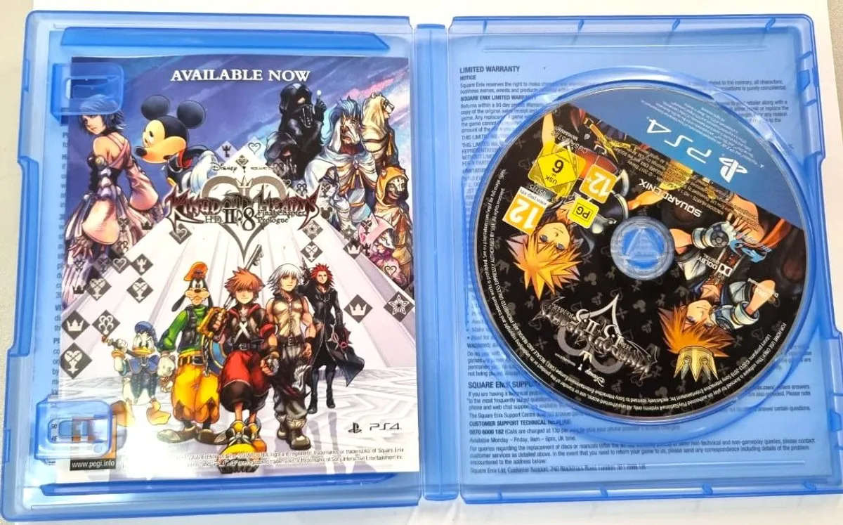 Kingdom hearts HD 1.5+2.5 REMIX PS4