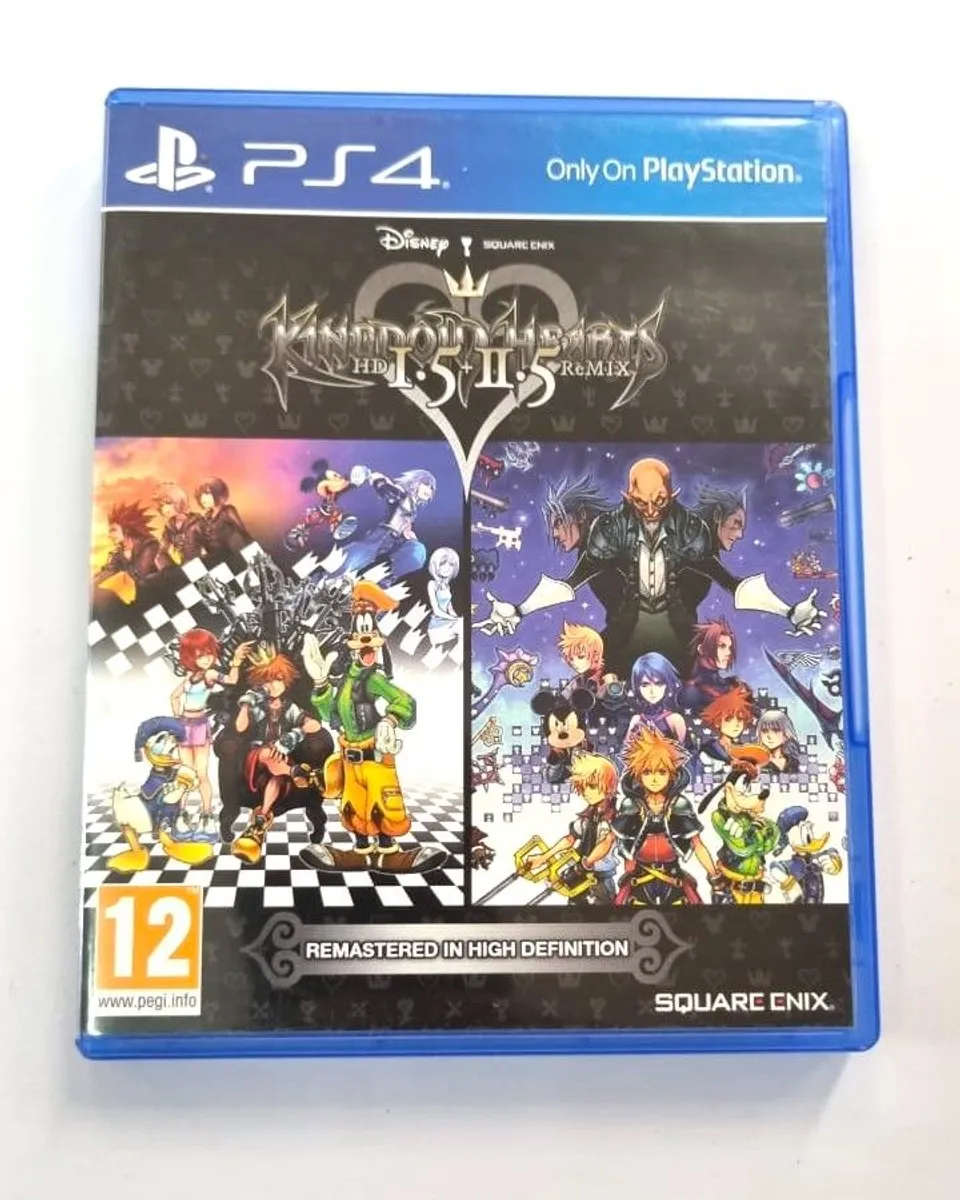 Kingdom hearts HD 1.5+2.5 REMIX PS4