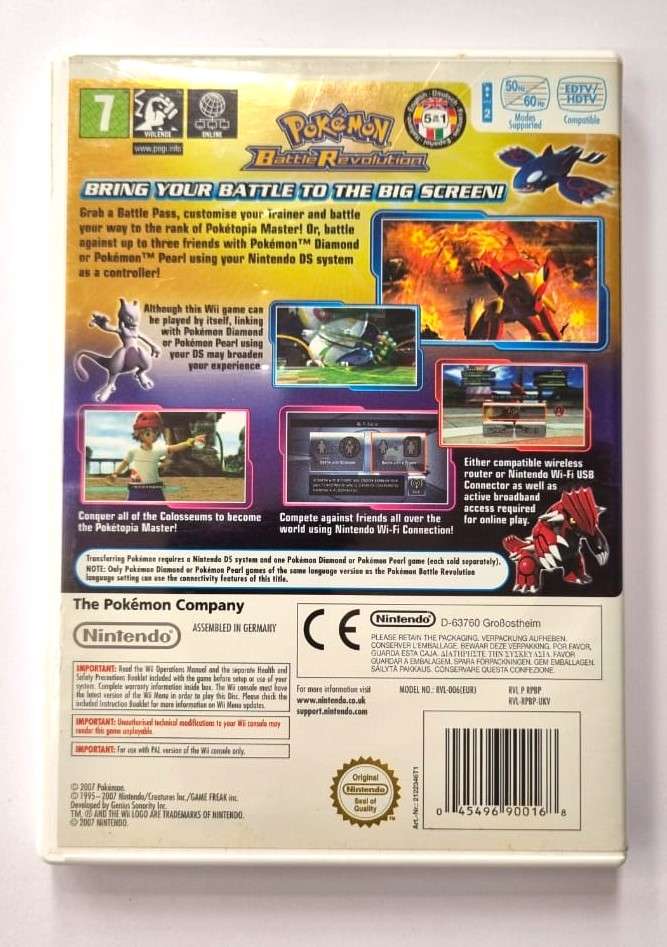 Pokemon Battle Revolution WII