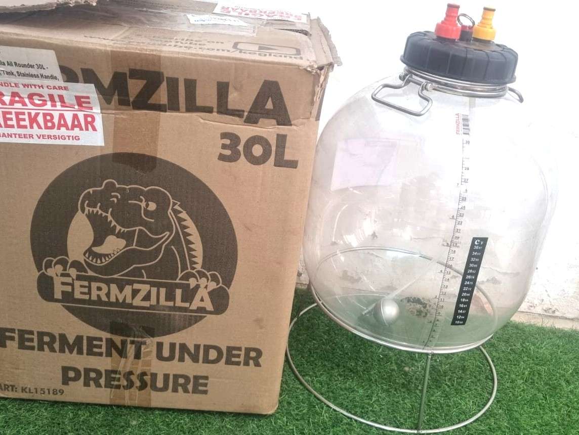 FermZilla 30L All Rounder  Pressure Rated Keg/Fermenter  NOW WITH STAINLESS HANDLE