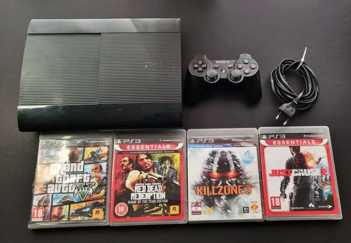 Great Condition Sony Playstation 3 Super Slim