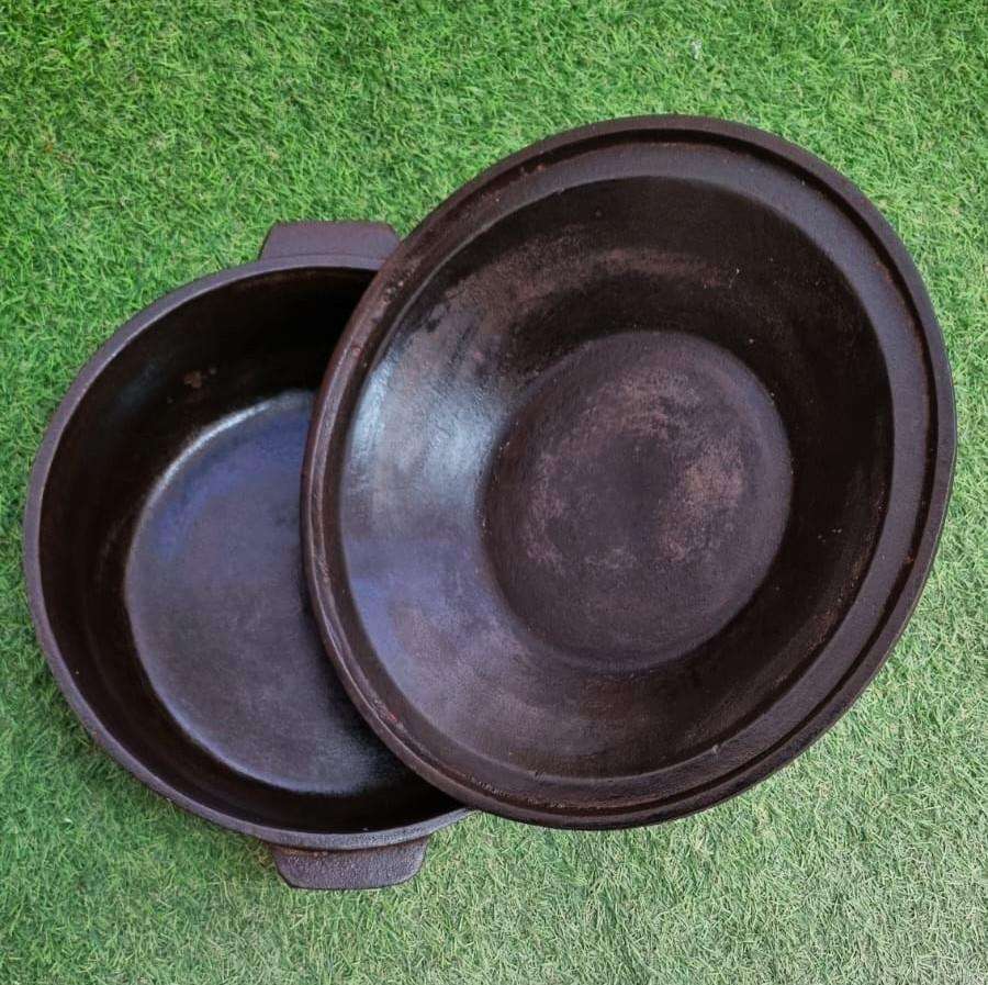 Heavy 10KG Cast Iron Pot /Dutch Oven