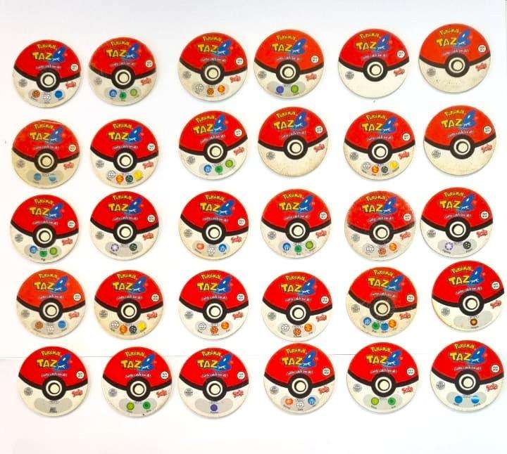 Complete Pokemon series 1 tazo set