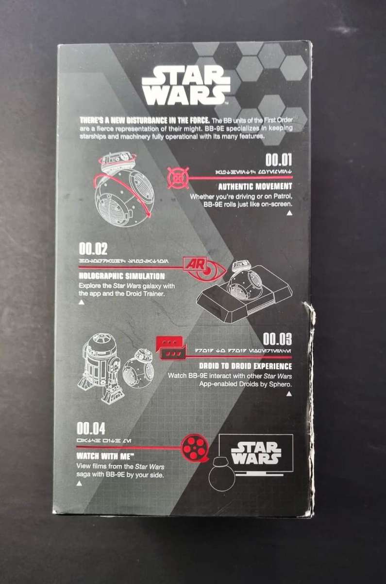 Sphero Star Wars BB-9E App-Enabled Droid In Good Condition