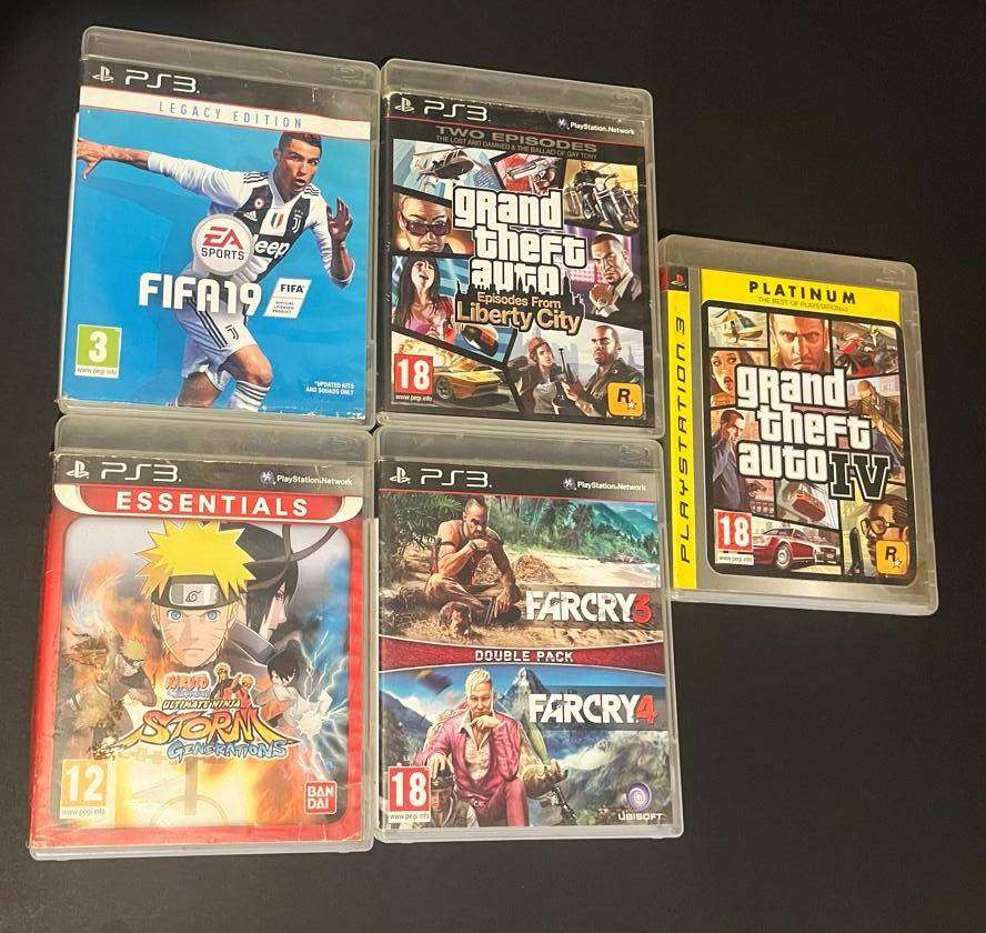 PS3 Game Lot  5 Popular Titles  Good Working Condition