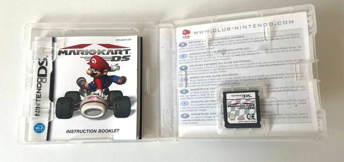 Nintendo DS Mario Game Lot  3 Complete-in-Box Classics