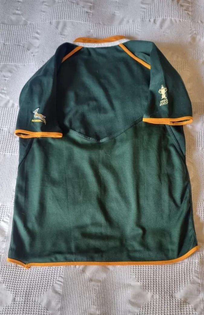 RUGBY World cup 2011 edition springbok jersey 100% Authentic