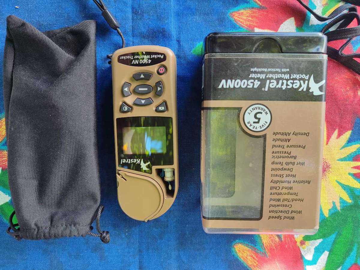 Kestrel 4500NV pocket weather meter