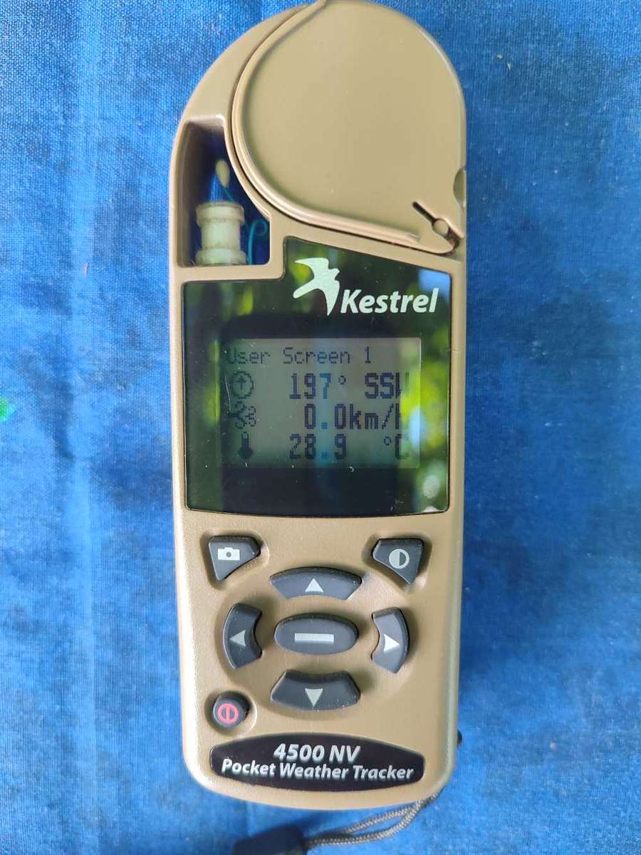 Kestrel 4500NV pocket weather meter